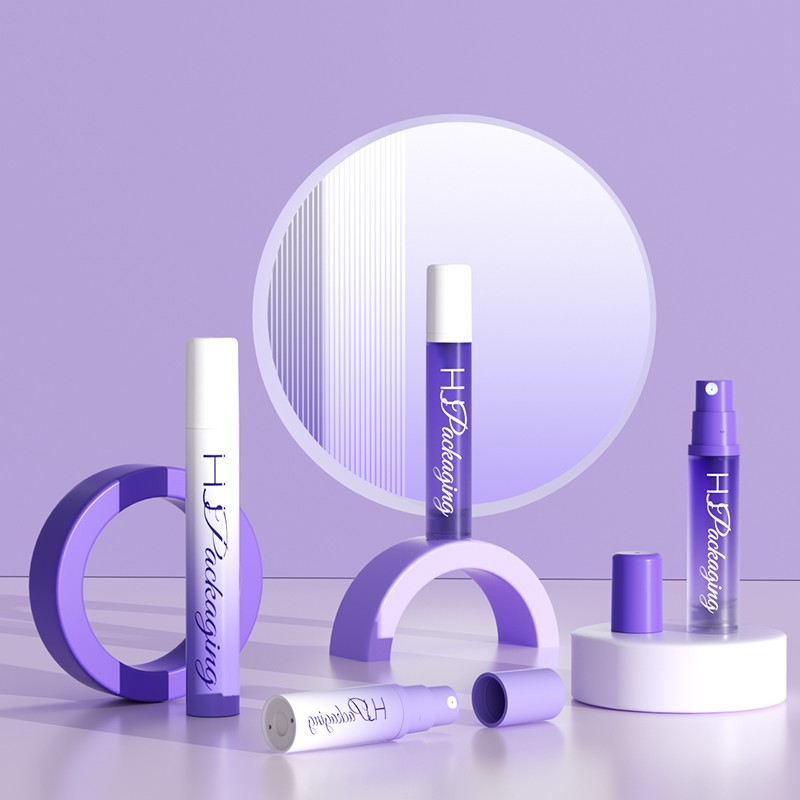Flacon fără aer de 18 mm 5 ml 10 ml 12 ml 15 ml cu pompă de loțiune cu pulverizare de toner